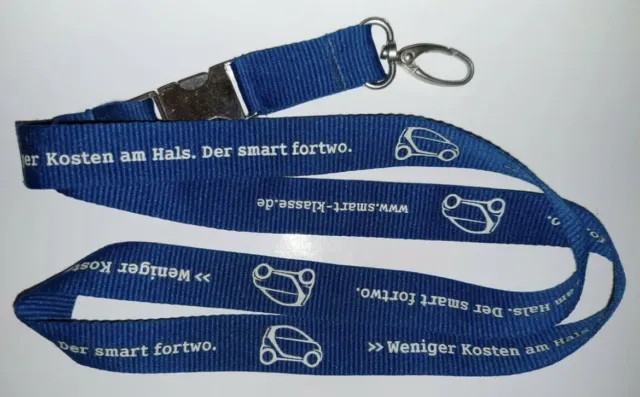 Smartware Collection smart fortwo 451 Schlüsselband Lanyard