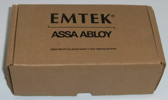 EMTEK Assa Abloy Dummy Black Round Door Knob 505R0UUS19 Square Rosette Pull Set