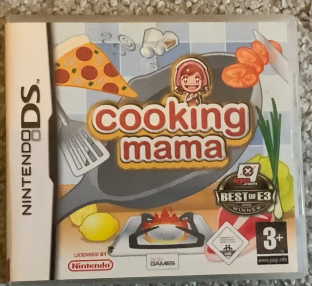 Cooking Mama Nintendo DS Game With Manual Very Good Condition