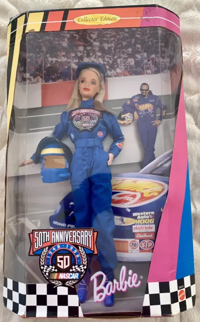 Barbie NASCAR 50th Anniversary Doll Collector Edition 1998  NRFB