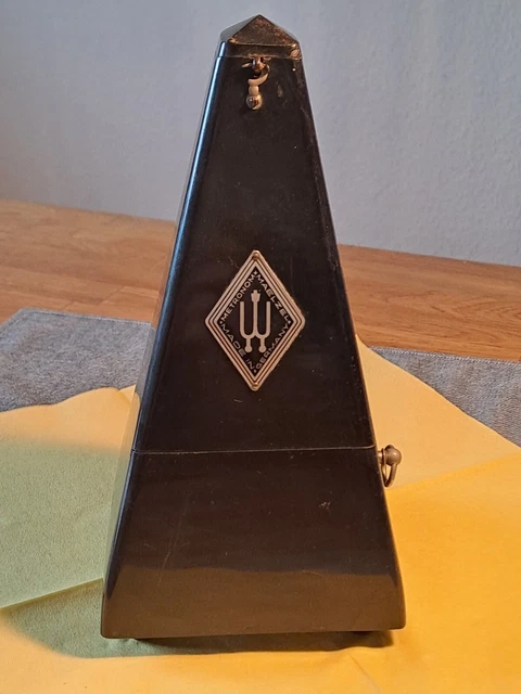 Maelzel/ Wittner Metronom Holzgehäuse von 1936 Bitte Text lesen!!