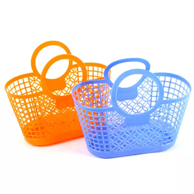 1 PC Shopping basket fruit vegetable basket bath clothes portable basketQCC URUK