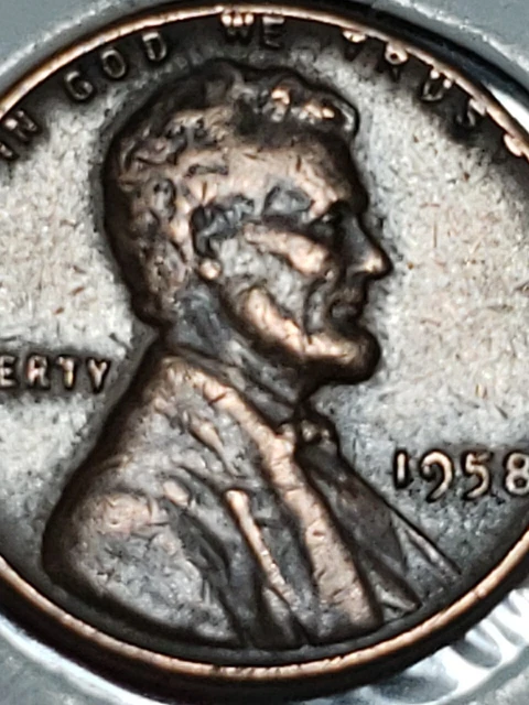 1958 Wheat Penny DDO Lovely Toned