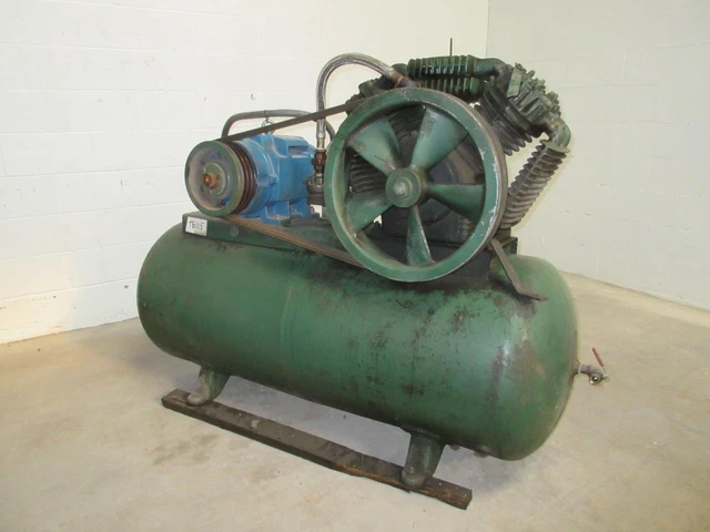 Horizontal Shop Air Compressor 100 Gallon 15 HP