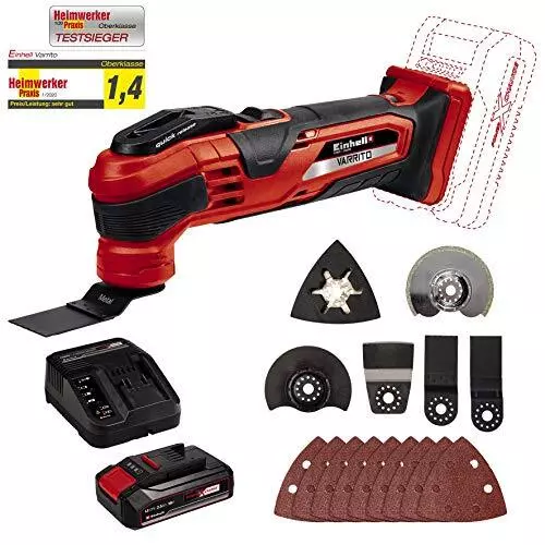 Einhell Utensile Multifunzionale a Batteria Varrito, Power X-Change (Li-Ion, 18