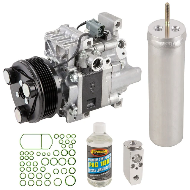For Mazda 5 & 3 AC Compressor w/ A/C Repair Kit CSW