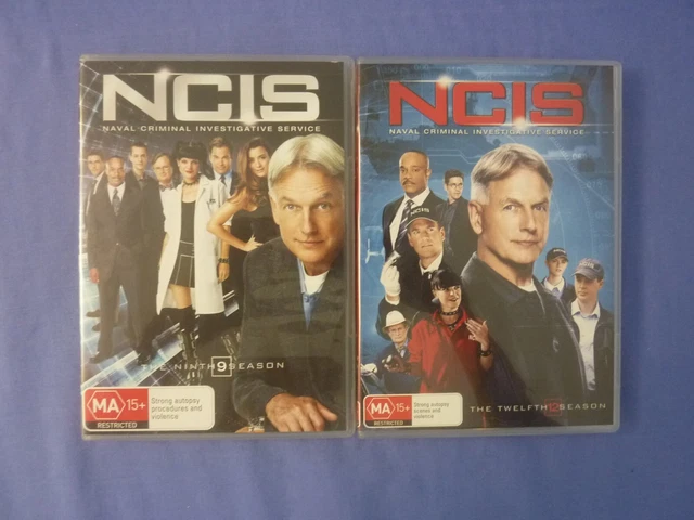 NCIS DVD 2003 Complete Season 9 & 12 R4 Bundle