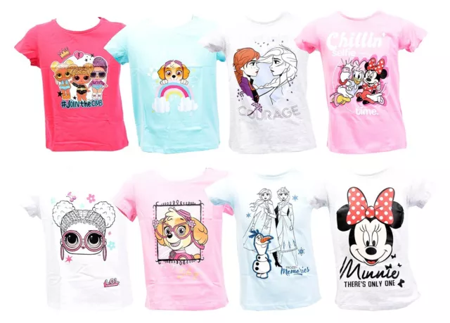 T shirt enfant Licence fantaisies en Coton Couleurs - Pack De 3 T Shirts Licenc