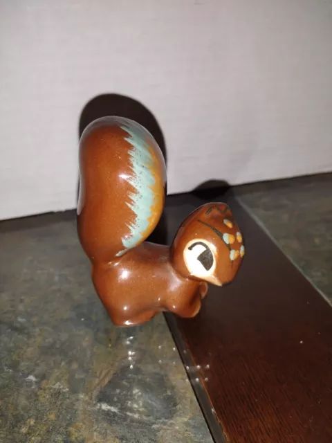 Vintage Robert Simmons Nutsy Squirrel Figurine California Pottery