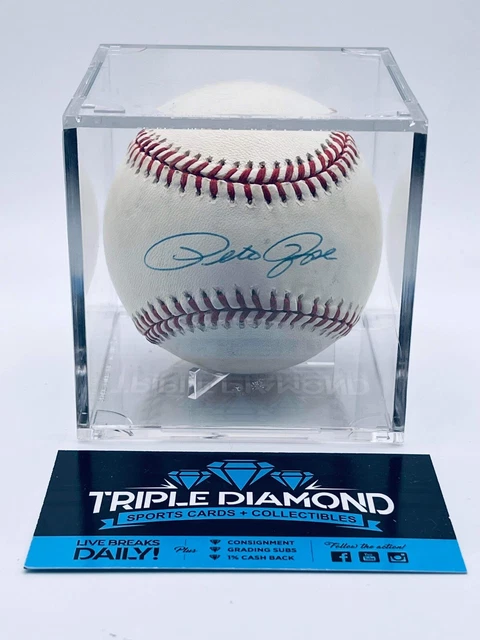 Pete Rose Signed Autographed Baseball Beckett Authentic COA