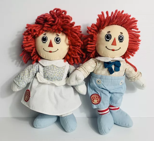 Raggedy Ann and Andy 95th Anniversary Edition Dolls 2010 Collectable