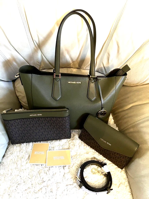 Michael kors kimberly top large east west satchel