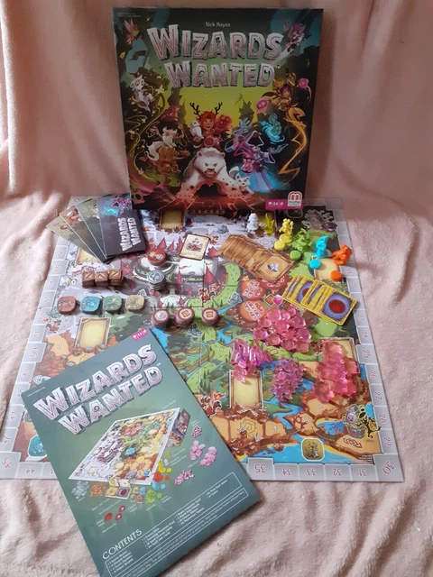 Jeu De Societe Complet Tres Très Bon Etat Wizards Wanted