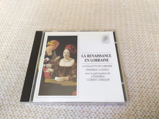 15,00　Ensemble　LA　RENAISSANCE　Janequin　La　EN　Lorraine　La　Psallette,　EUR　Fenice,　CD　PicClick　IT