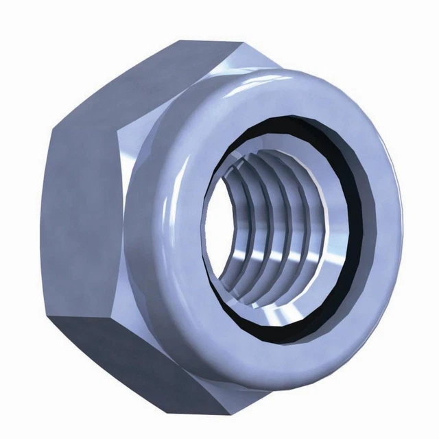 ÉCROU DE FIXATION Écrou Fixation Arrêt Ecrou Vis Outil Acier Haut 50Stk ...