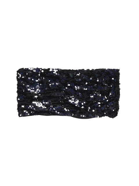 Justice Girls Black Scarf One Size