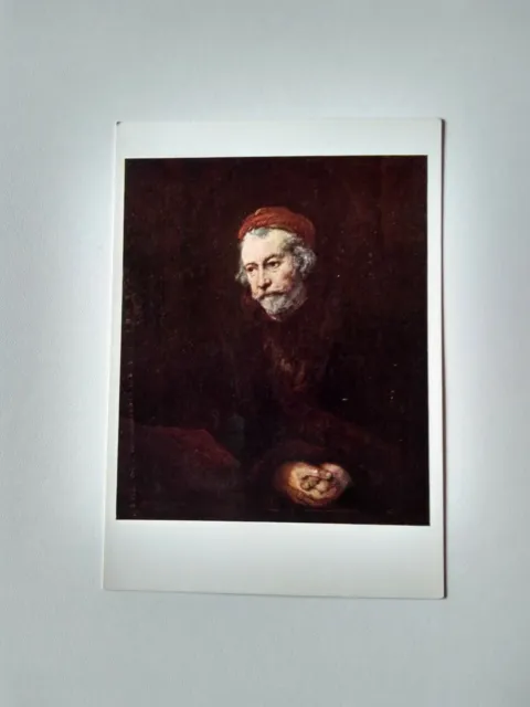 Alte Kunstpostkarte nach einem Bild von Rijn van Rembrandt