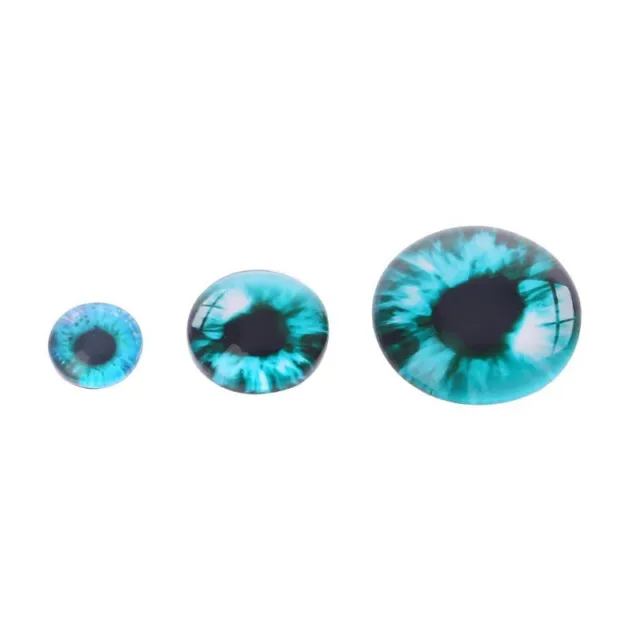 20Pcs Glass for Doll Eyes DIY Crafts Eyeballs For Dinosaur Eye Accessorie