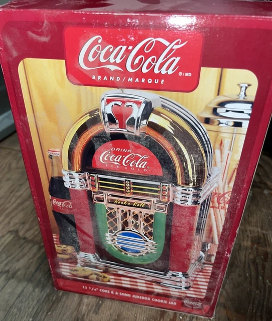 COCA COLA JUKEBOX CD/Radio/Casette Player. Vintage styled