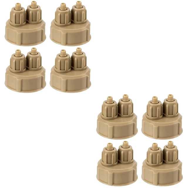 Accesorios de hidroflasco hágalo usted mismo reactor generador de CO2 tapa difusor de aire