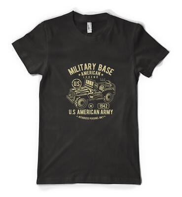 Maglietta Adulto Unisex Personalizzata Base Militare American Legend US Army