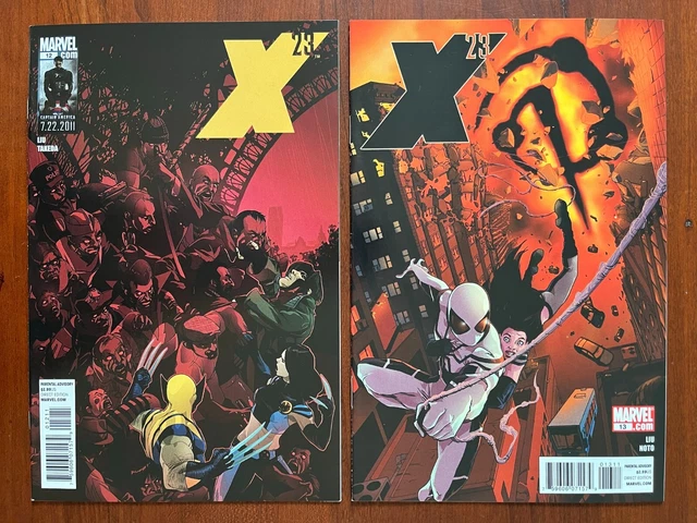 X-23 * 12 13 14 15 16 17 18 19 20 21 2nd series 2010 Marvel comic book lot
