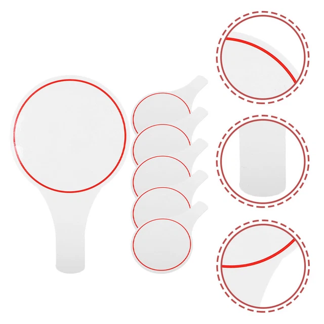 12 Lavagne Bianche Cancellabili Per Voti - 19.5x10cm, Colorate, Per Giochi, Scuola E Attività Di Gruppo - Foto 3