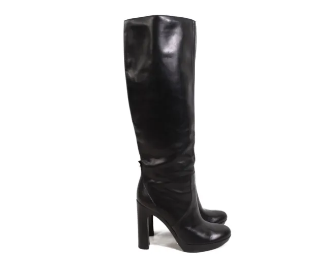 WOMEN'S GUCCI MARMONT Knee-High Platform BOOTS Shoes 4UK/7US/EU37 ...