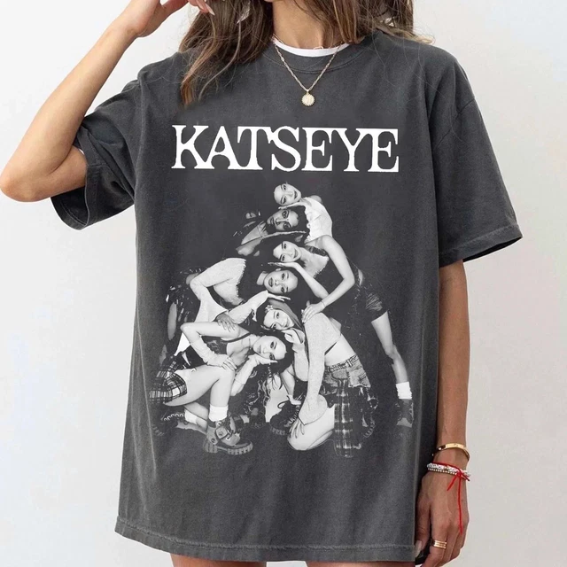 KATSEYE Leden Jersey Unisex Concert T-Shirt - Merch voor EYEKONS, The