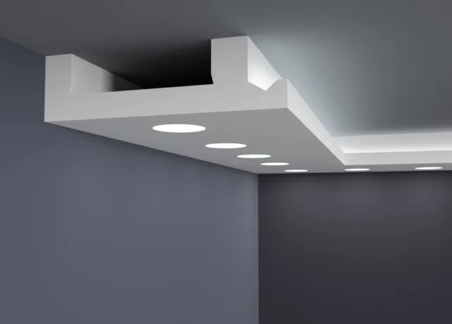 (26 metros) - Banda LED Perfil Estuco Para Iluminación Indirecta XPS led
