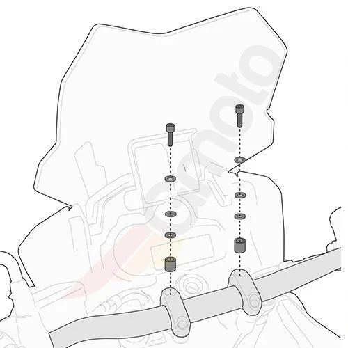 Kit Specifico per il Montaggio Smart Bar Kappa 01SKITK