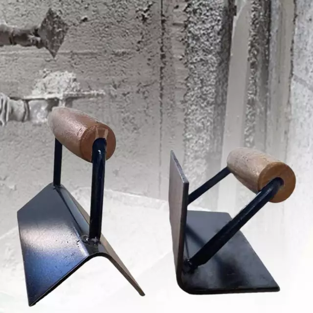 Truelle d'angle légère et confortable, accessoires à poignée, truelle
