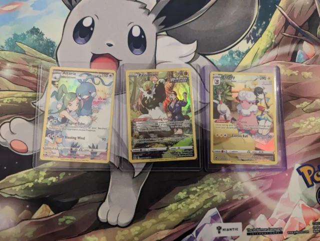 silver tempest trainer gallery card bundle x3 tg11 tg08 tg03