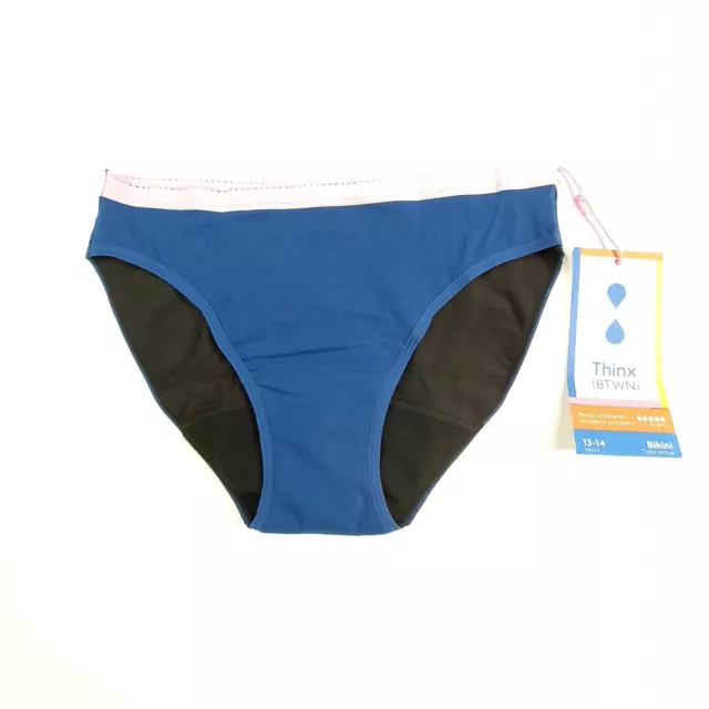 THINX BTWN) BIKINI Period Underwear for Teens, new moon 13-14 years £15.00  - PicClick UK