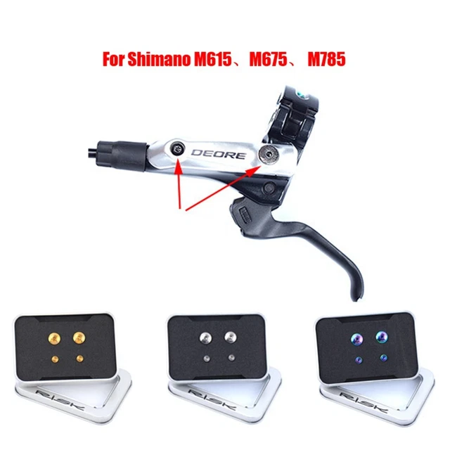 KMS Bike Bleed Screw &amp; O-Ring For-Shimano XT, SLX, Zee, Deore &amp; LX