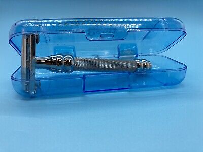 VINTAGE Pearl DOUBLE EDGE SAFETY RAZOR WITH CASE