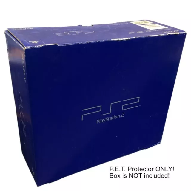 0,5 mm P.E.T. Protettore scatola di plastica per Sony Playstation 2 PS2 scatola console phat