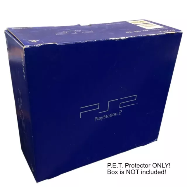 0.5mm P.E.T. Plastic Box Protector for Sony Playstation 2 PS2 Phat Console Box