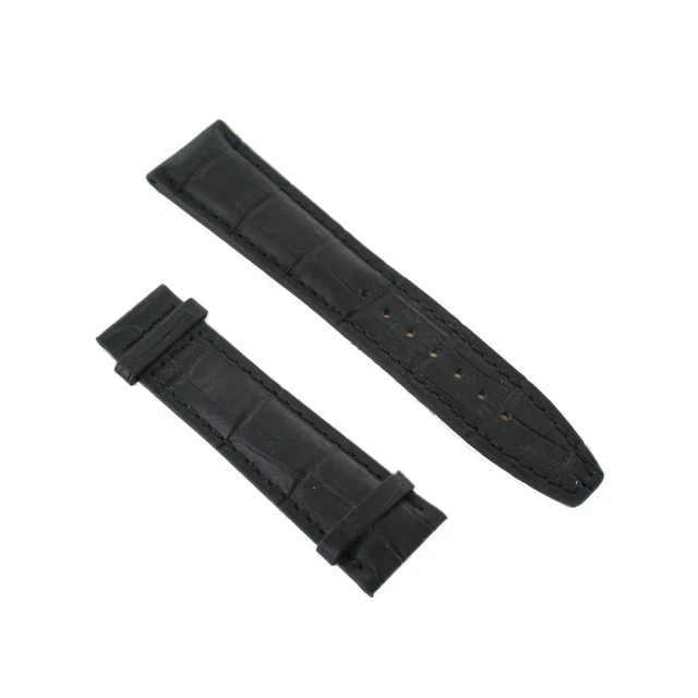 Bracelet De Montre En Cuir Bleu Crocodile Ingersoll 23 Mm - Neuf Avec étiquettes