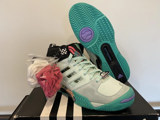 Adidas Lemar & Dauley Streetball 08 Sz 9.5 Mens Seafoam Mint Vintage Basketball
