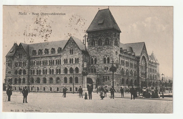 METZ  - Moselle - CPA 57 - Place - La Poste