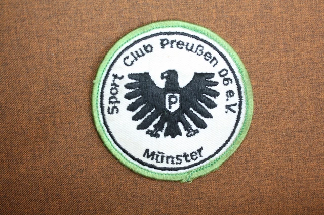 AUFNÄHER SC PREUSSEN Münster Sport Club Preußen 06 e.V. patch Kutte