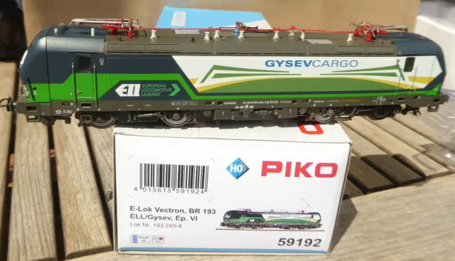 Piko 59192 DC 2-Leiter Elektrolok BR 193 VECTRON GYSEV CARGO Epoche 5/6 mit DSS