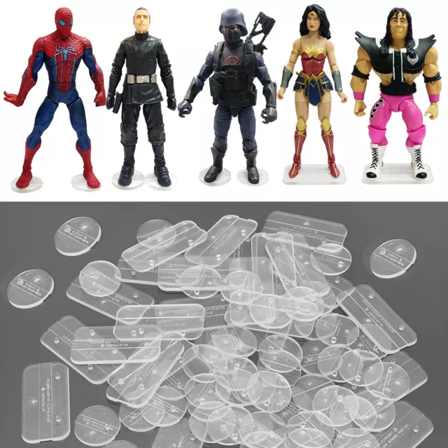 LOT 56 Display Stand BASE For 6'' Gi joe Marvel Legends MOTU DC Comics Figure #5 LOT 56 Display Stand BASE For 6'' Gi joe Marvel Legends MOTU DC Comics Figure #5