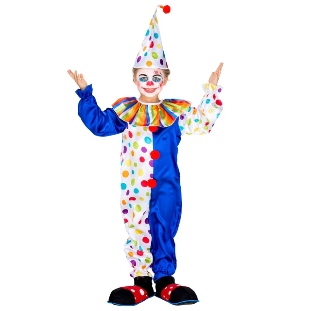 COSTUME DA BAMBINI Clown Circo Bambino Bambina Unisex Vestito Carnevale Hallowee EUR 27,95 - PicClick IT COSTUME DA BAMBINI Clown Circo Bambino Bambina Unisex Vestito Carnevale Hallowee EUR 27,95 - PicClick IT
