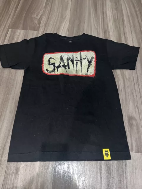 Sanity Shirt S Small WWE NXT Authentic Rare Nikki Cross Eric Young Killian Dain