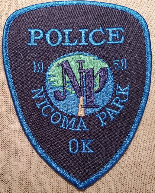 OK PARK Oklahoma Police Shoulder Patch 5.95 PicClick