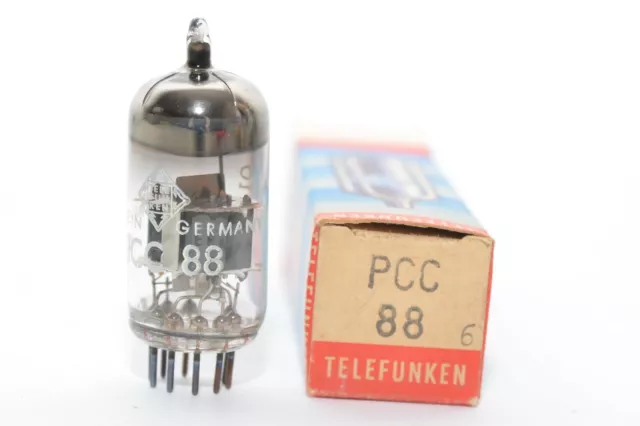 Vintage Telefunken / Siemens PCC88 / PCC 88 Audio Röhre / HiFi Tube, NIB, NOS