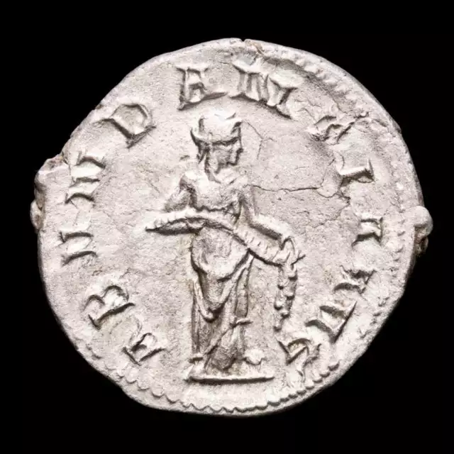 *Lucernae* Trajan Decius Antoninianus ABVNDANTIA AVG. Rome mint 249-251 A.D.