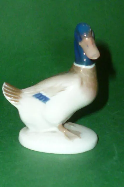 Antiguo Rosenthal Figura de Porcelana Pato Estatuilla Himmelstoss 7cm Duck